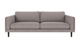Braden sofa 3-seter - Brun eik ben