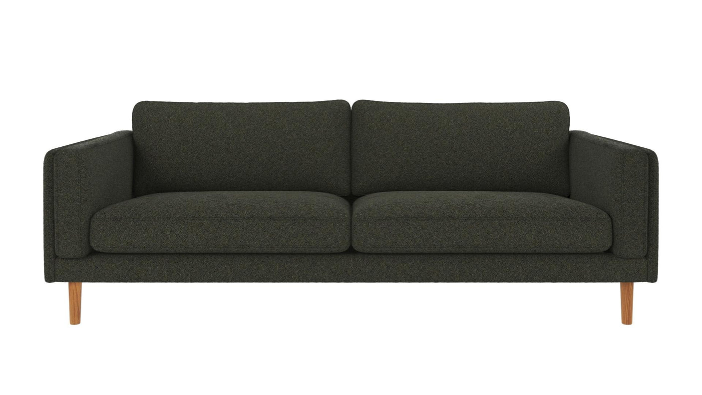 Braden sofa 3-seter - Eik ben