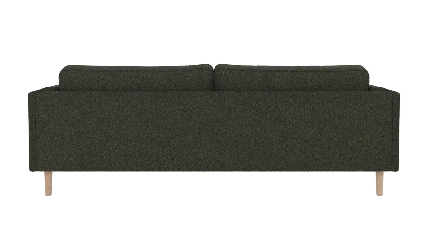 Braden sofa 3-seter - Whitewash eik ben