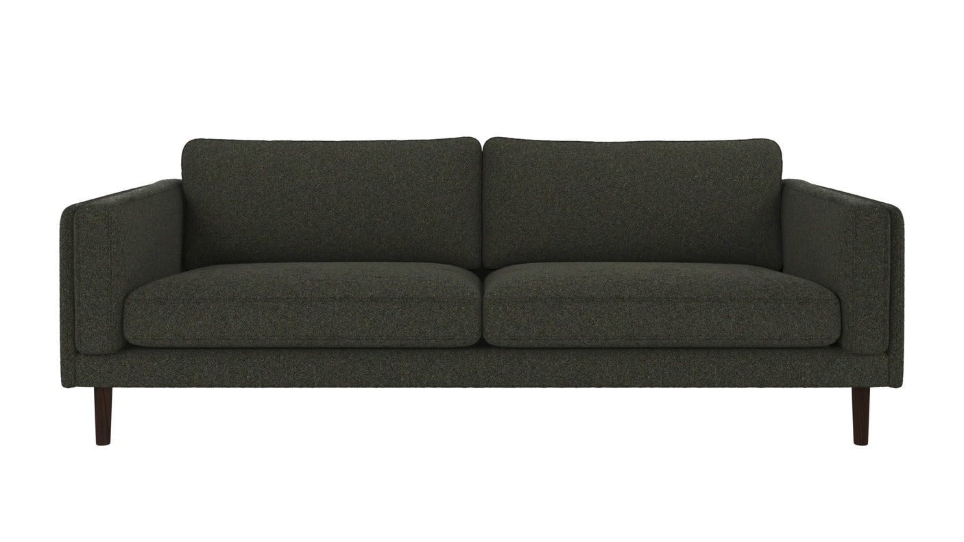Braden sofa 3-seter - Brun eik ben