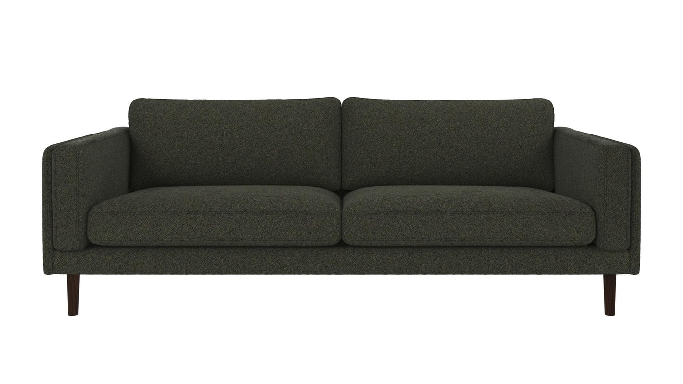 Braden sofa 3-seter - Brun eik ben