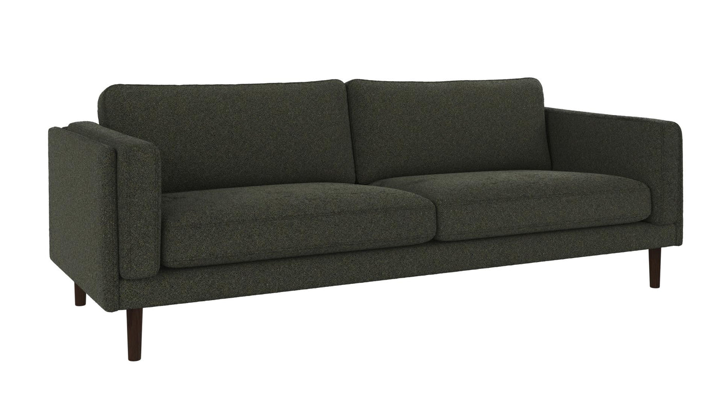 Braden sofa 3-seter - Brun eik ben