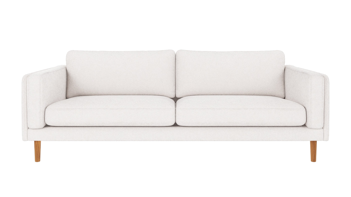 Braden sofa 3-seter - Eik ben
