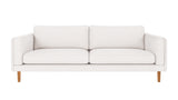 Braden sofa 3-seter - Eik ben