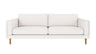 Braden sofa 3-seter - Eik ben