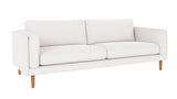 Braden sofa 3-seter - Eik ben