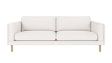 Braden sofa 3-seter - Whitewash eik ben