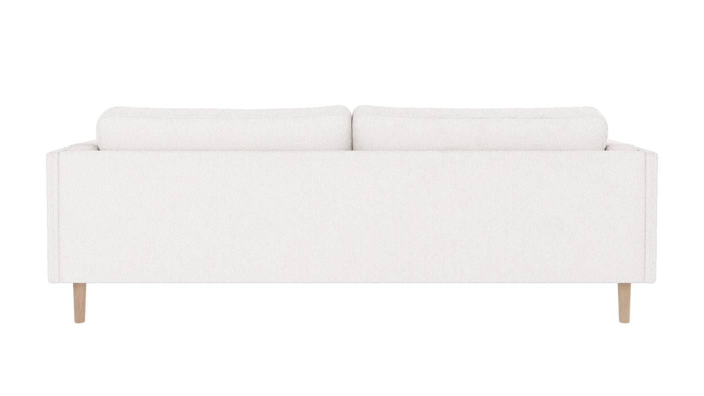 Braden sofa 3-seter - Whitewash eik ben