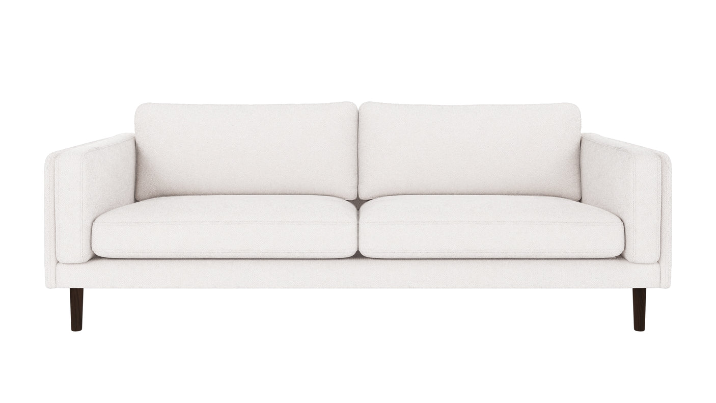 Braden sofa 3-seter - Brun eik ben