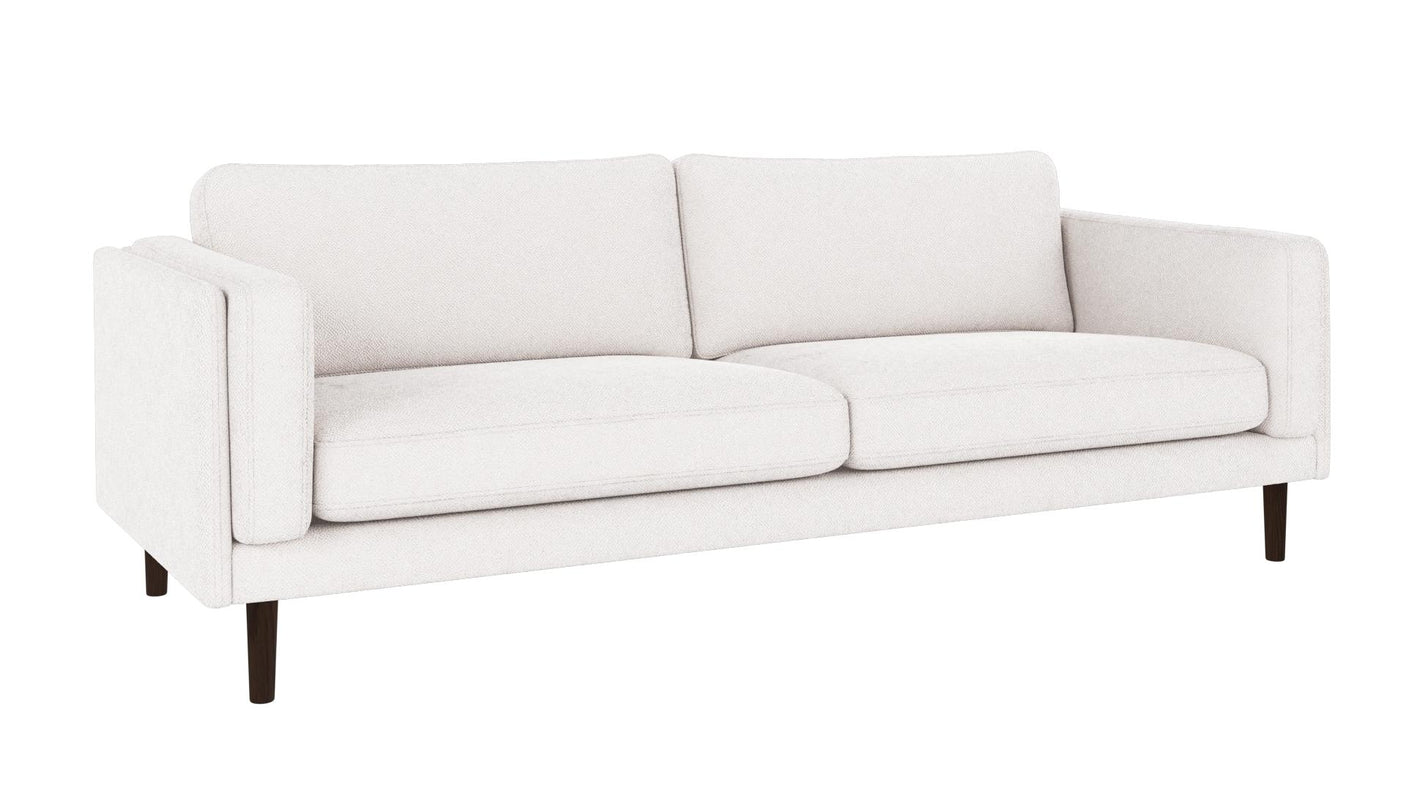 Braden sofa 3-seter - Brun eik ben