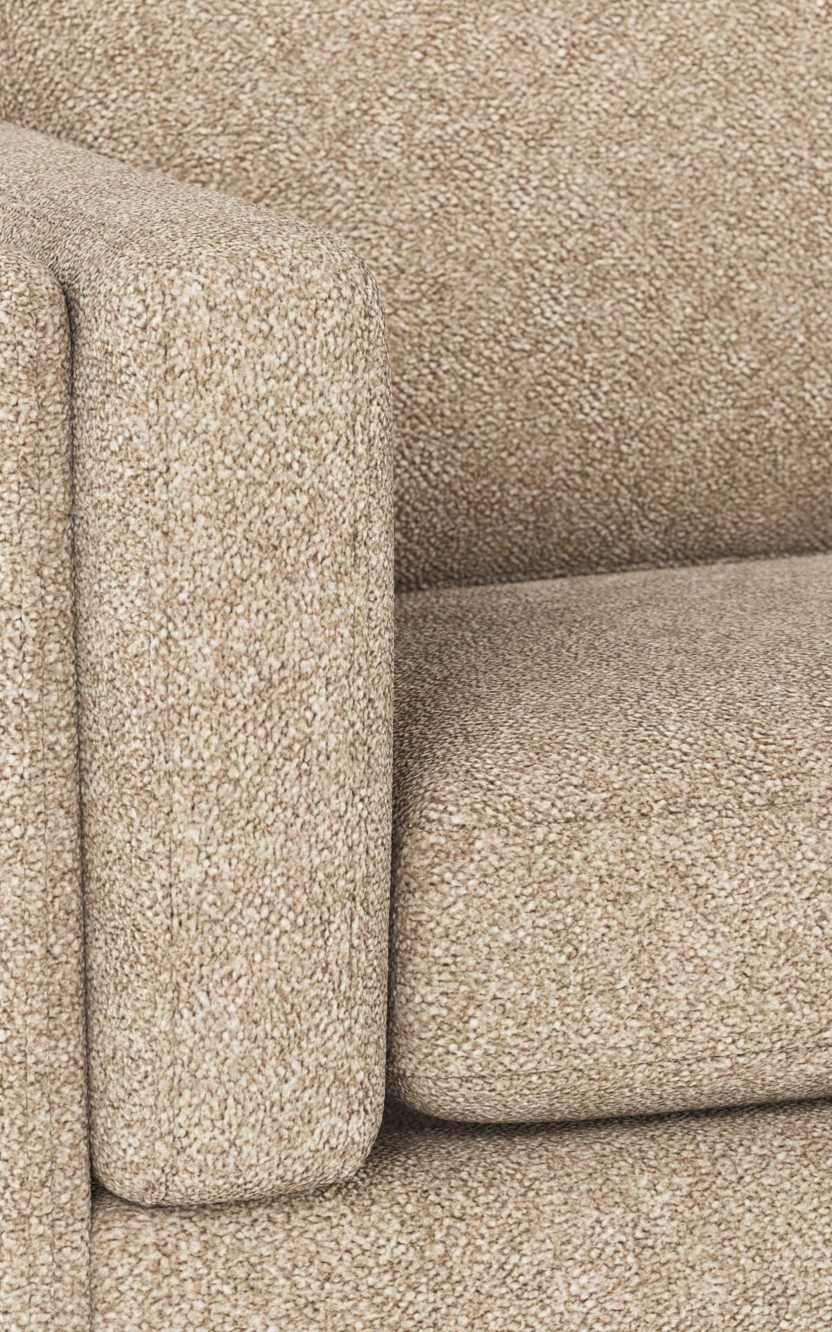 Braden sofa 3-seter - Eik ben