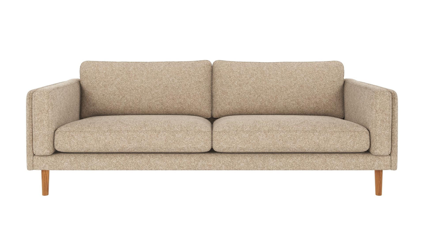 Braden sofa 3-seter - Eik ben