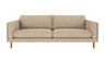 Braden sofa 3-seter - Eik ben