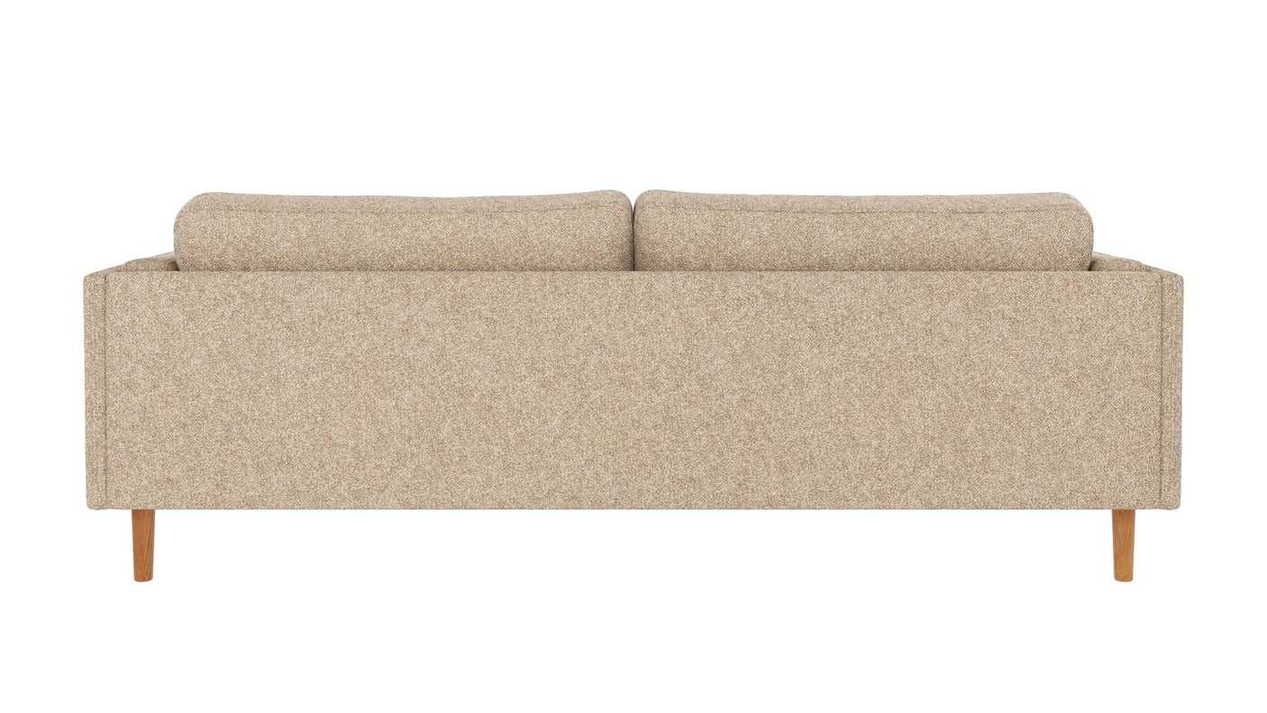 Braden sofa 3-seter - Eik ben