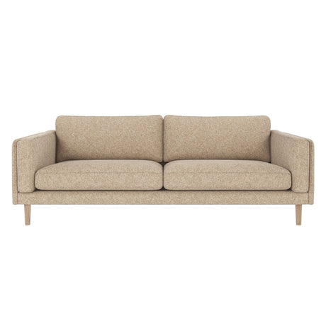Braden sofa 3-seter - Whitewash eik ben