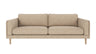 Braden sofa 3-seter - Whitewash eik ben