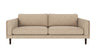 Braden sofa 3-seter - Brun eik ben