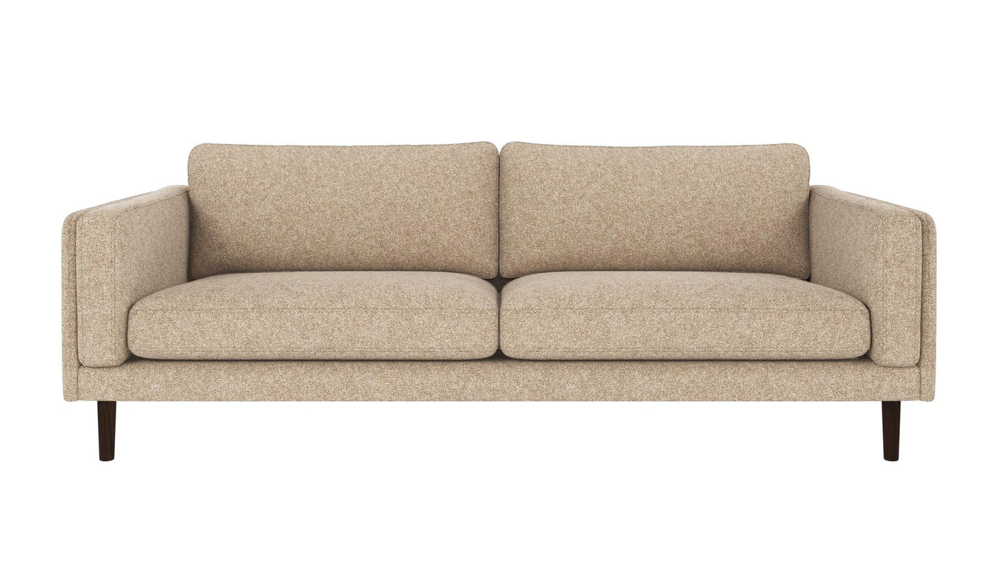 Braden sofa 3-seter - Brun eik ben