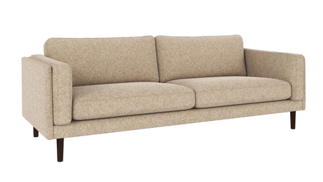 Braden sofa 3-seter - Brun eik ben