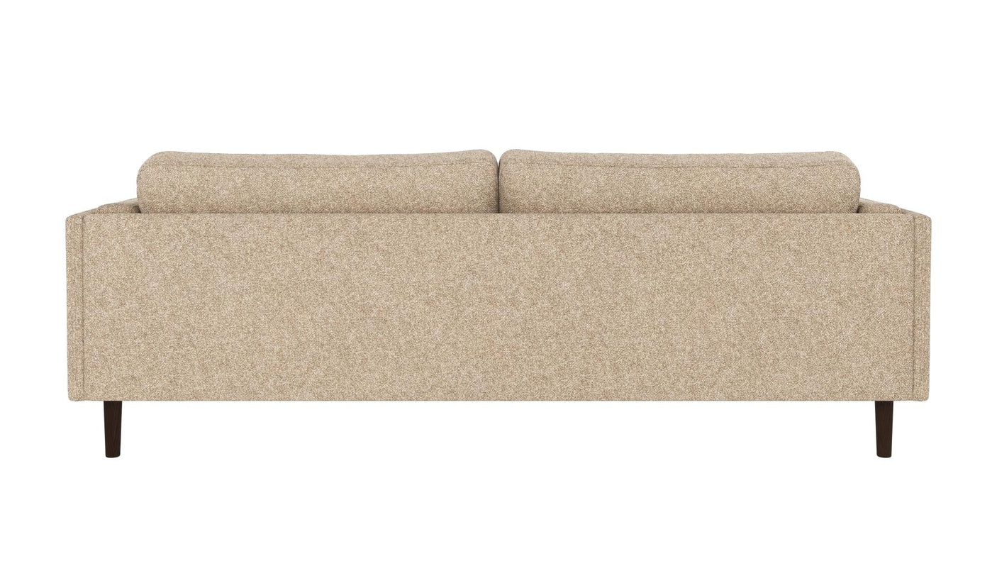 Braden sofa 3-seter - Brun eik ben