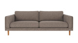 Braden sofa 3-seter - Eik ben