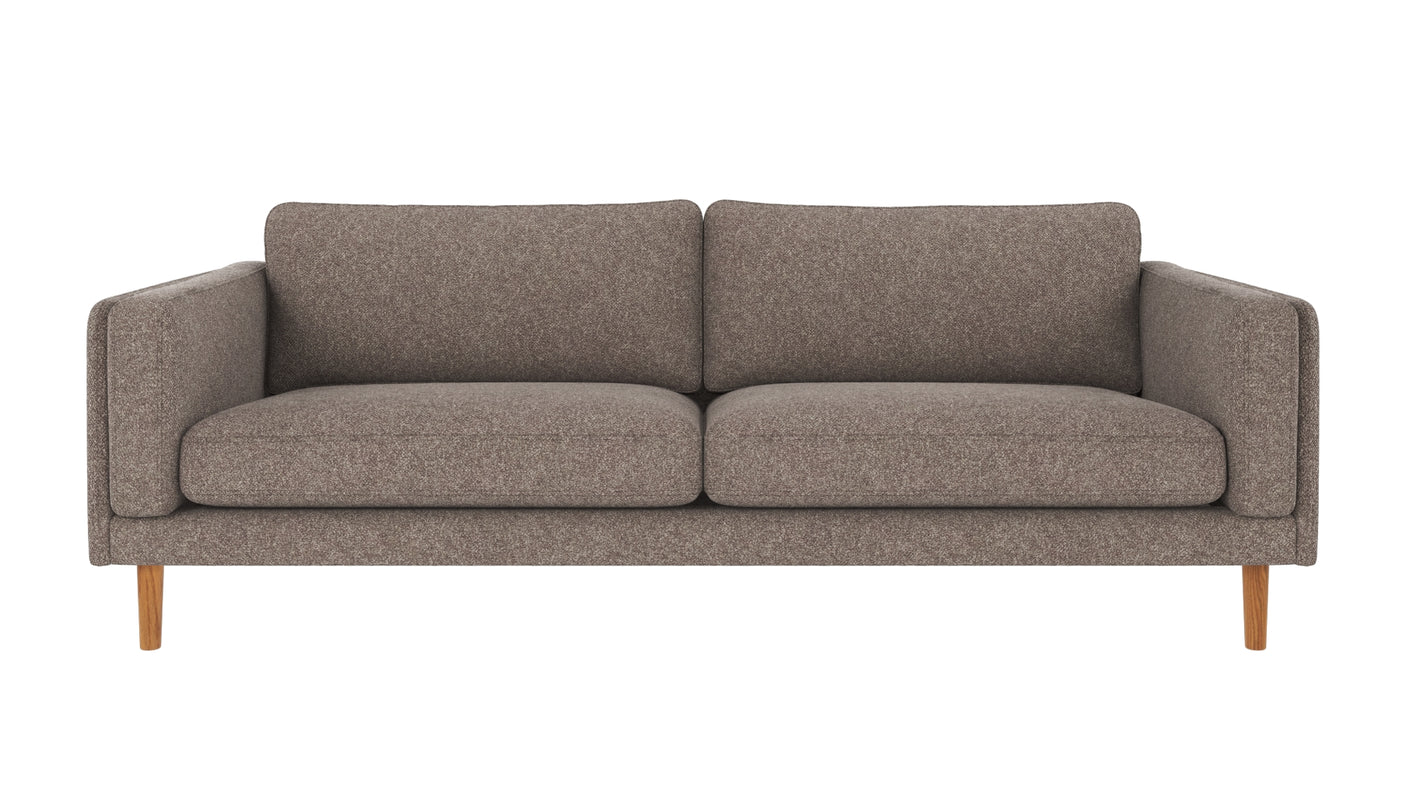 Braden sofa 3-seter - Eik ben