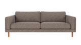 Braden sofa 3-seter - Eik ben