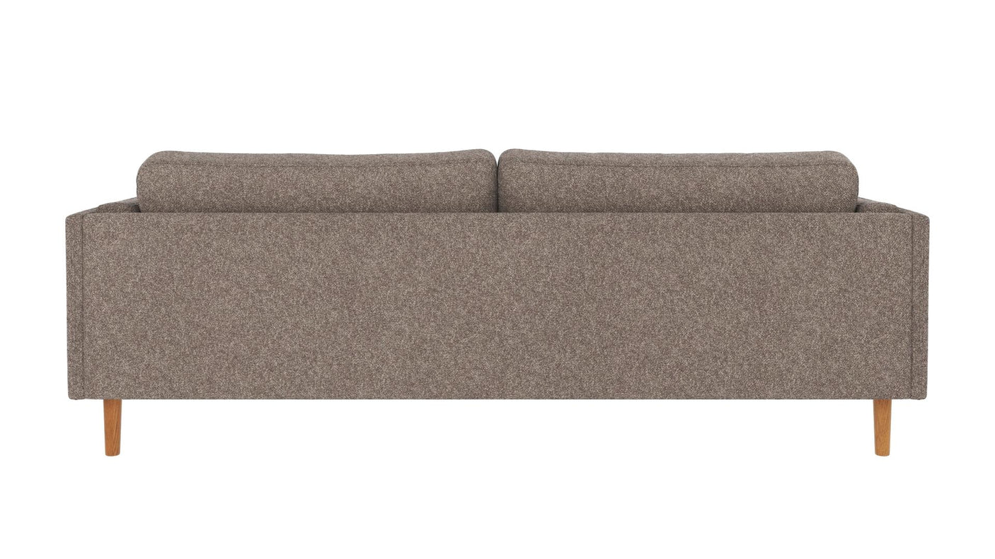 Braden sofa 3-seter - Eik ben