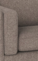 Braden sofa 3-seter - Whitewash eik ben Rowico Sofa