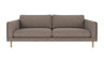 Braden sofa 3-seter - Whitewash eik ben