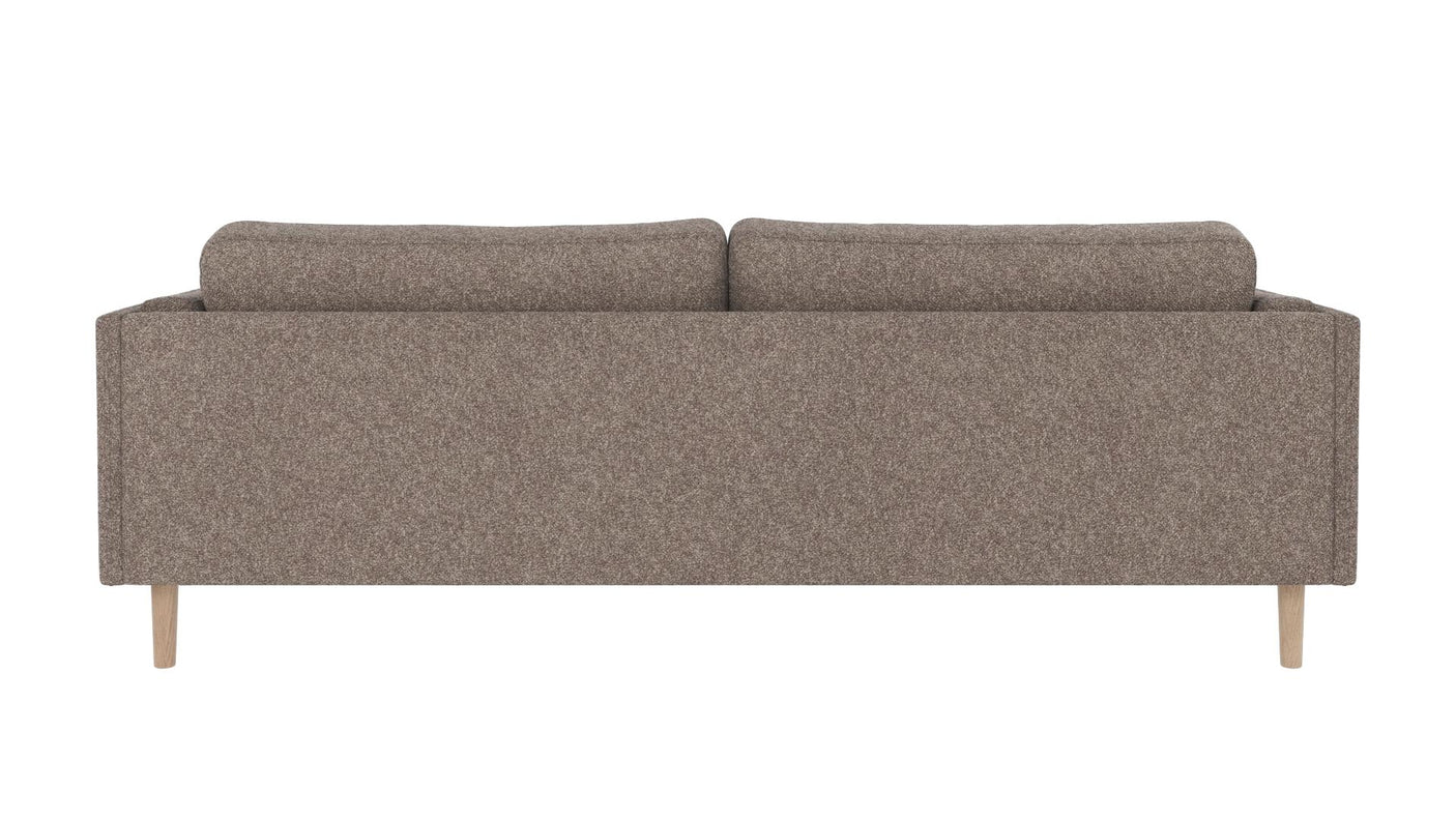 Braden sofa 3-seter - Whitewash eik ben
