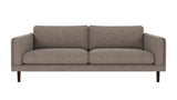 Braden sofa 3-seter - Brun eik ben