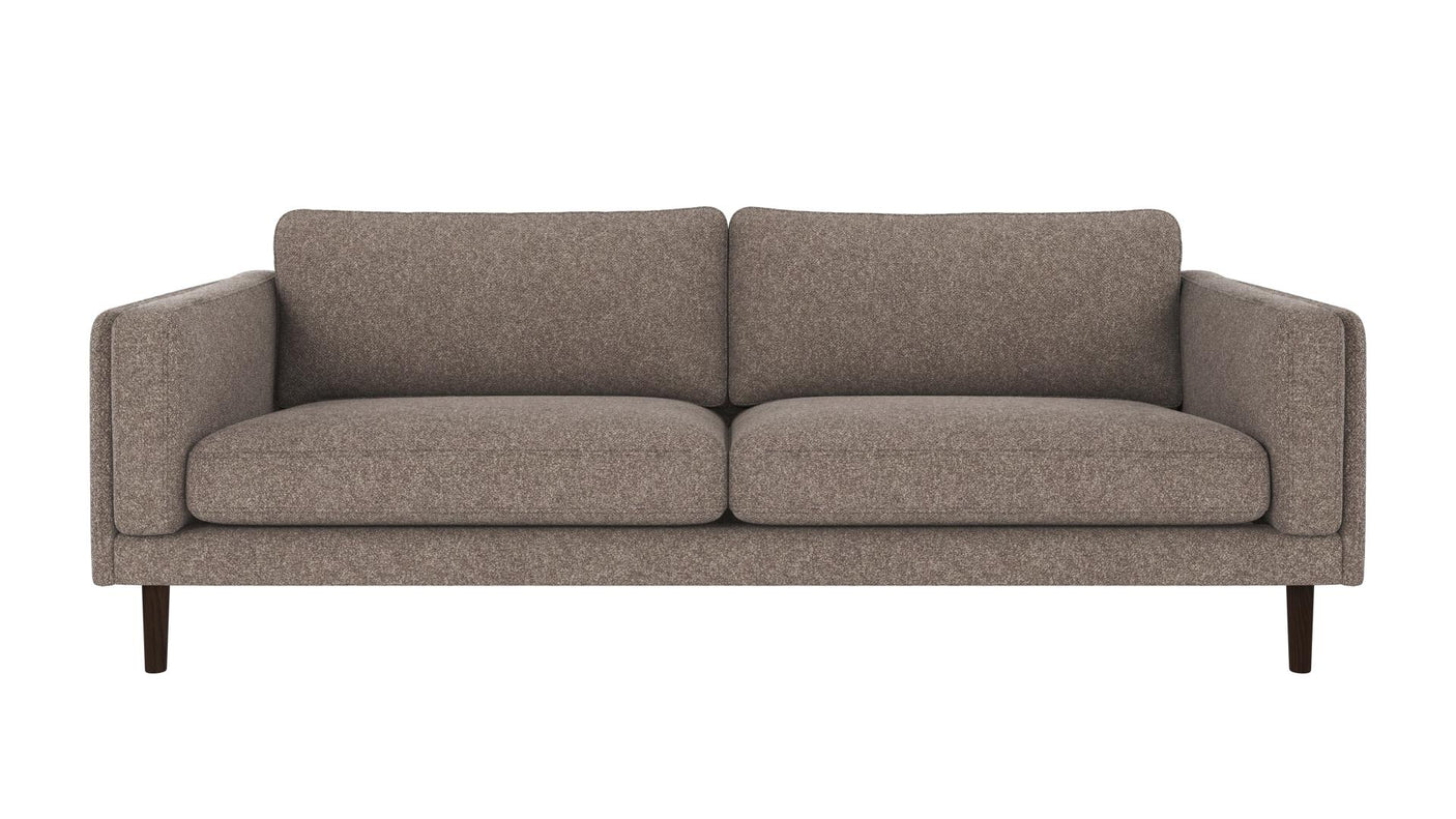 Braden sofa 3-seter - Brun eik ben