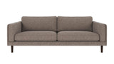 Braden sofa 3-seter - Brun eik ben
