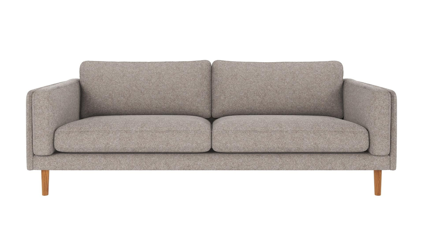 Braden sofa 3-seter - Eik ben
