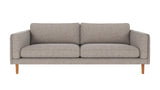 Braden sofa 3-seter - Eik ben