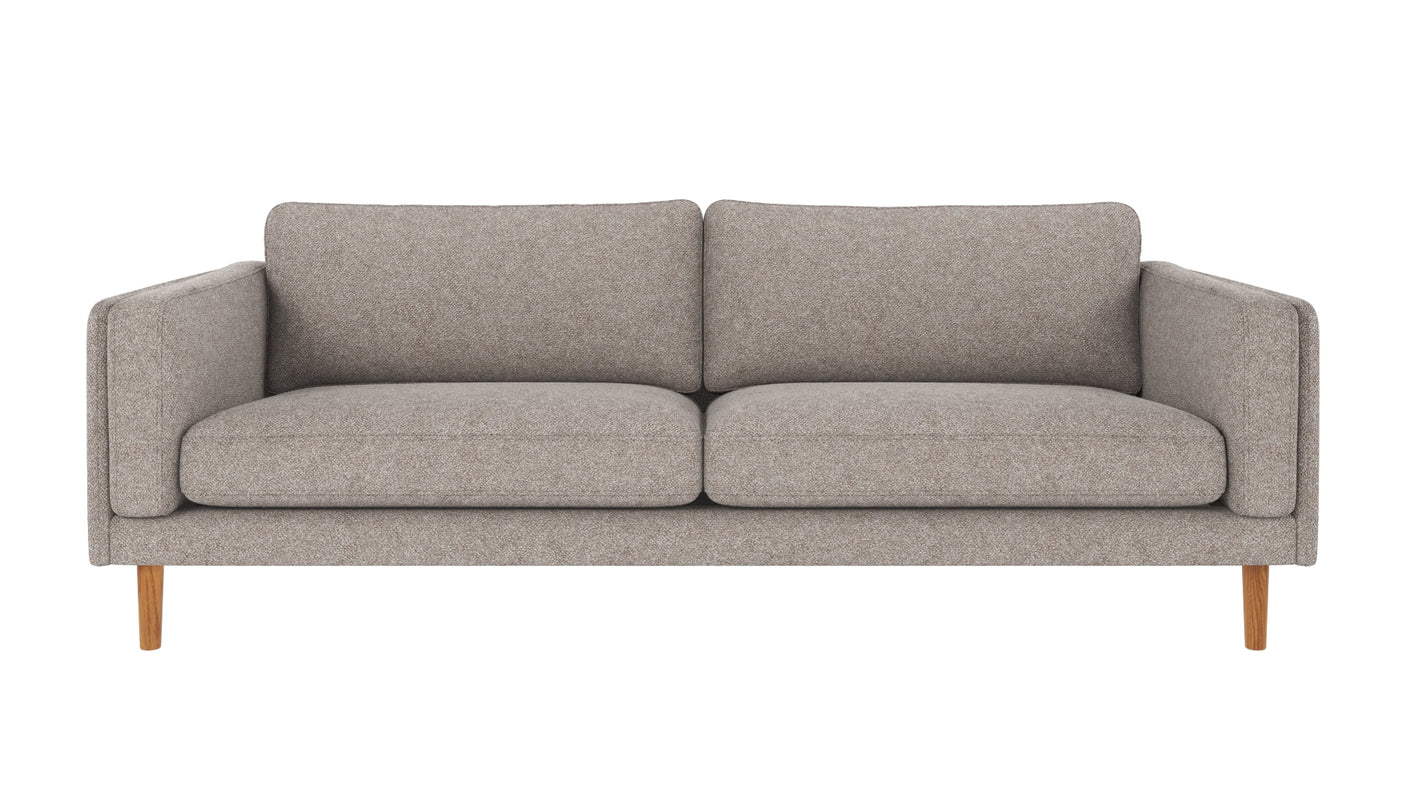 Braden sofa 3-seter - Eik ben