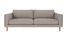 Braden sofa 3-seter - Eik ben