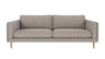 Braden sofa 3-seter - Whitewash eik ben