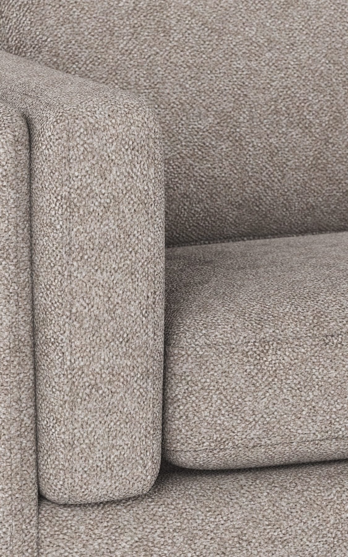 Braden sofa 3-seter - Brun eik ben Rowico Sofa