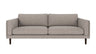 Braden sofa 3-seter - Brun eik ben