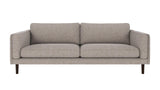 Braden sofa 3-seter - Brun eik ben