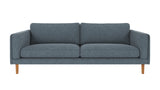 Braden sofa 3-seter - Eik ben