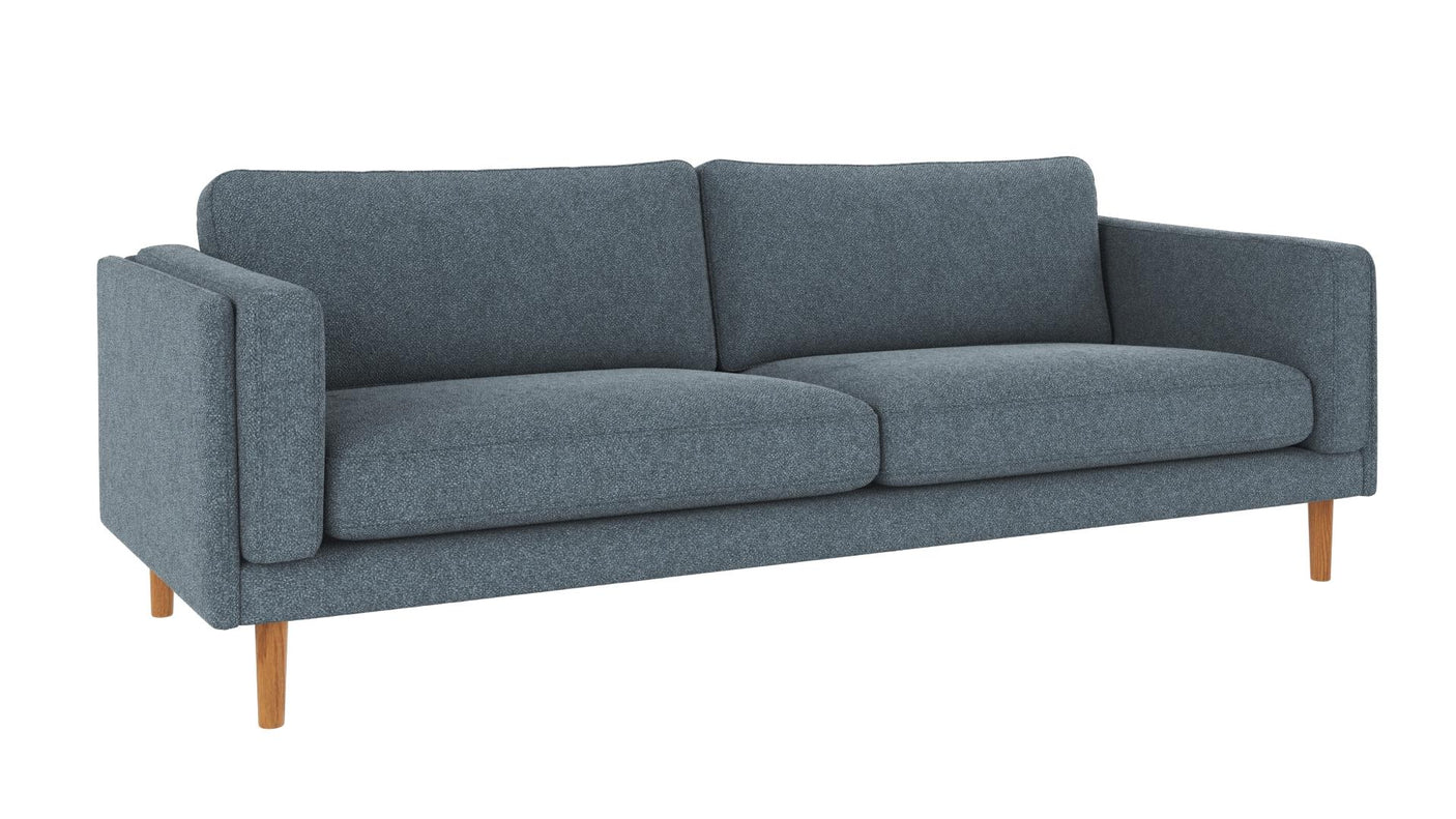 Braden sofa 3-seter - Eik ben