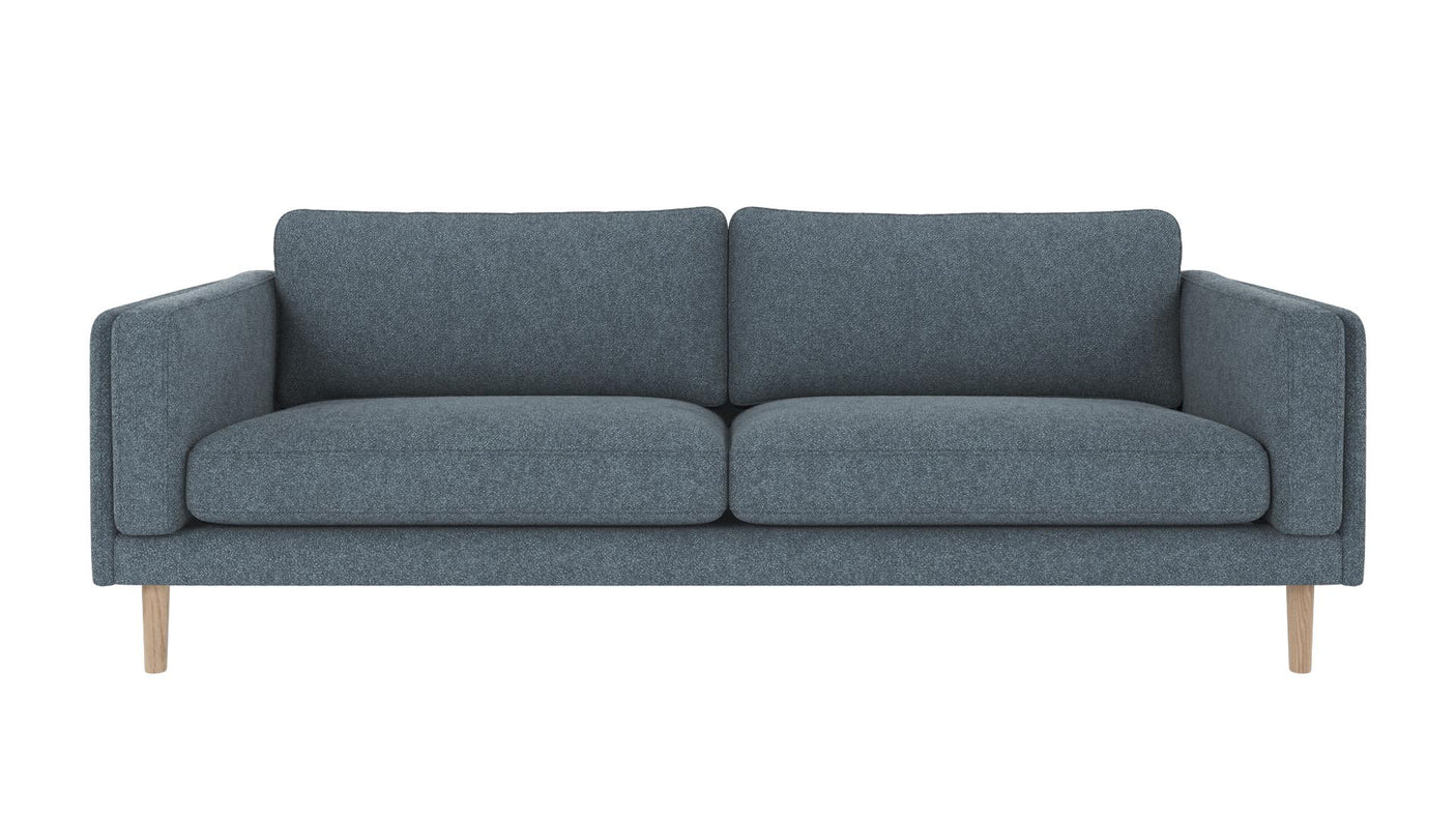Braden sofa 3-seter - Whitewash eik ben