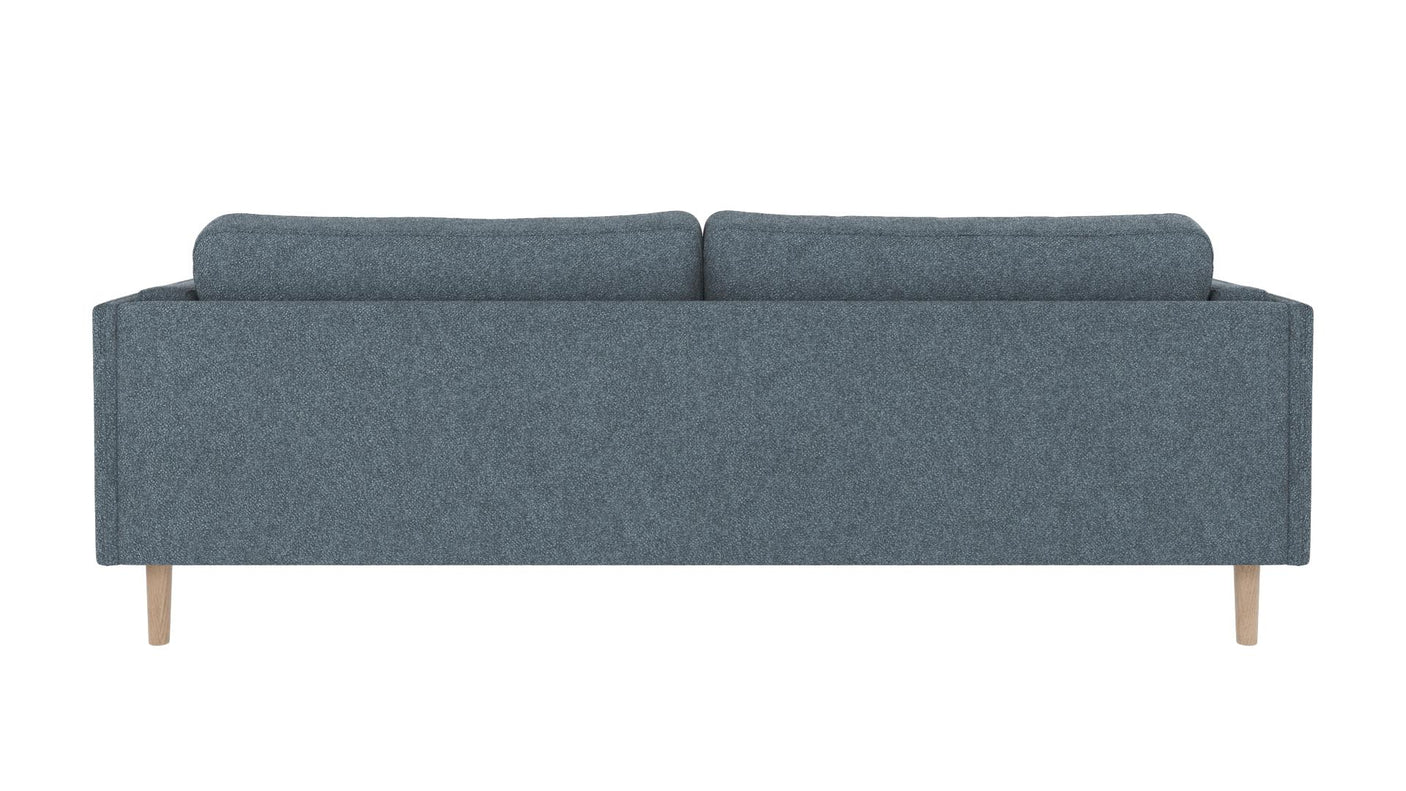 Braden sofa 3-seter - Whitewash eik ben