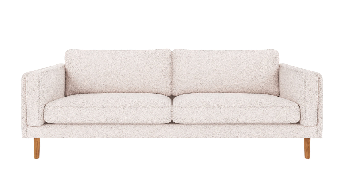 Braden sofa 3-seter - Eik ben