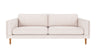 Braden sofa 3-seter - Eik ben