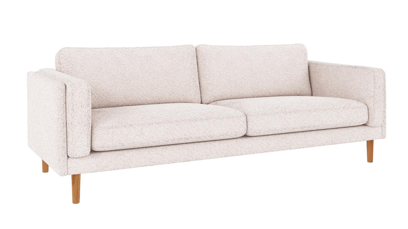 Braden sofa 3-seter - Eik ben