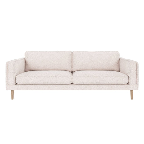 Braden sofa 3-seter - Whitewash eik ben